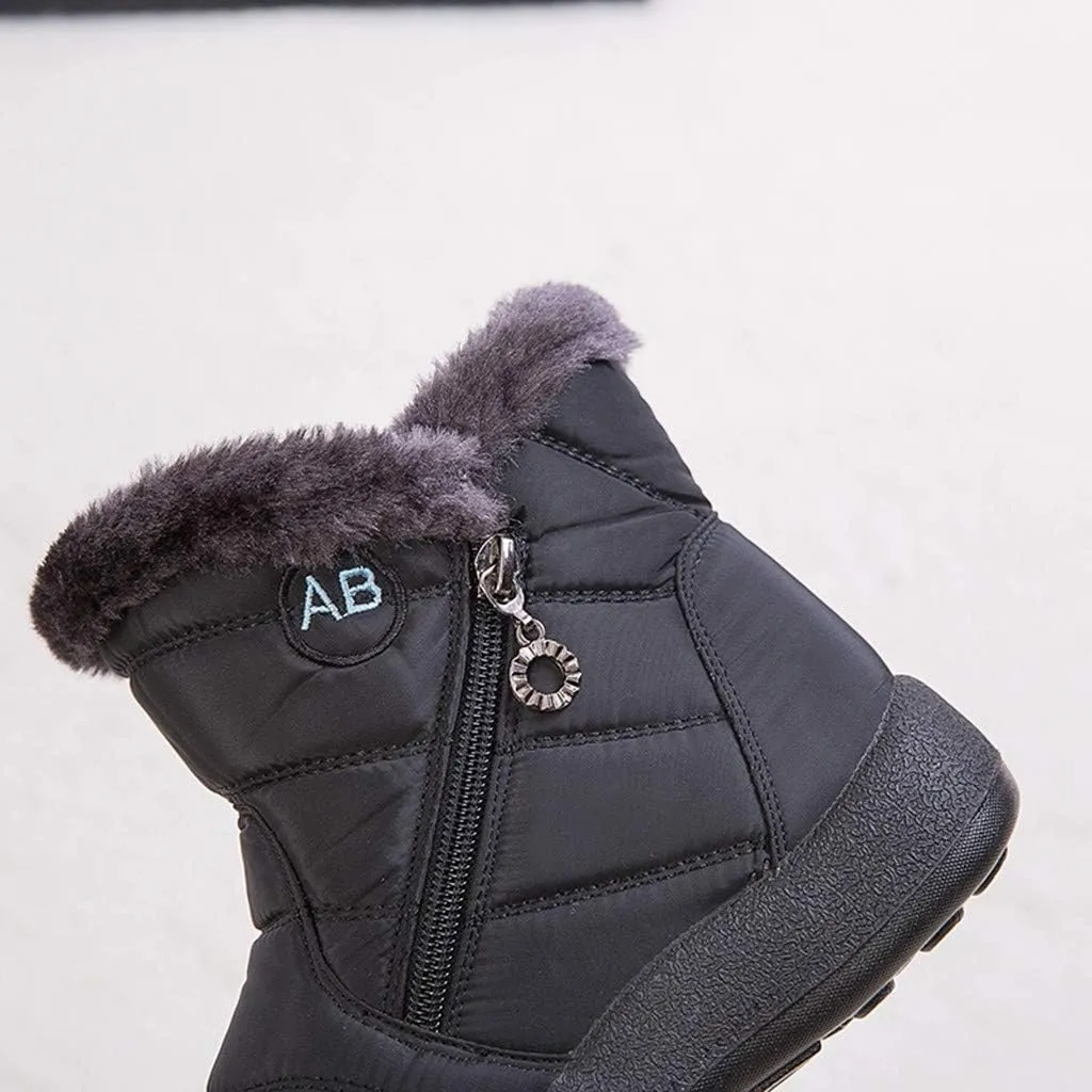 Women Snow Boots Wide Width Adults Snow Ankle Boots Snow Boots for Womens Winter Shoes Warm Women Winter Shoes 2024 Water Shoes for Women Snow Booties for Men