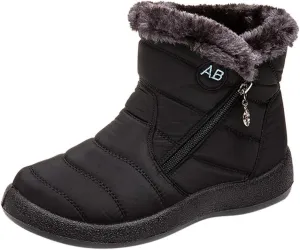 Women Snow Boots Wide Width Adults Snow Ankle Boots Snow Boots for Womens Winter Shoes Warm Women Winter Shoes 2024 Water Shoes for Women Snow Booties for Men