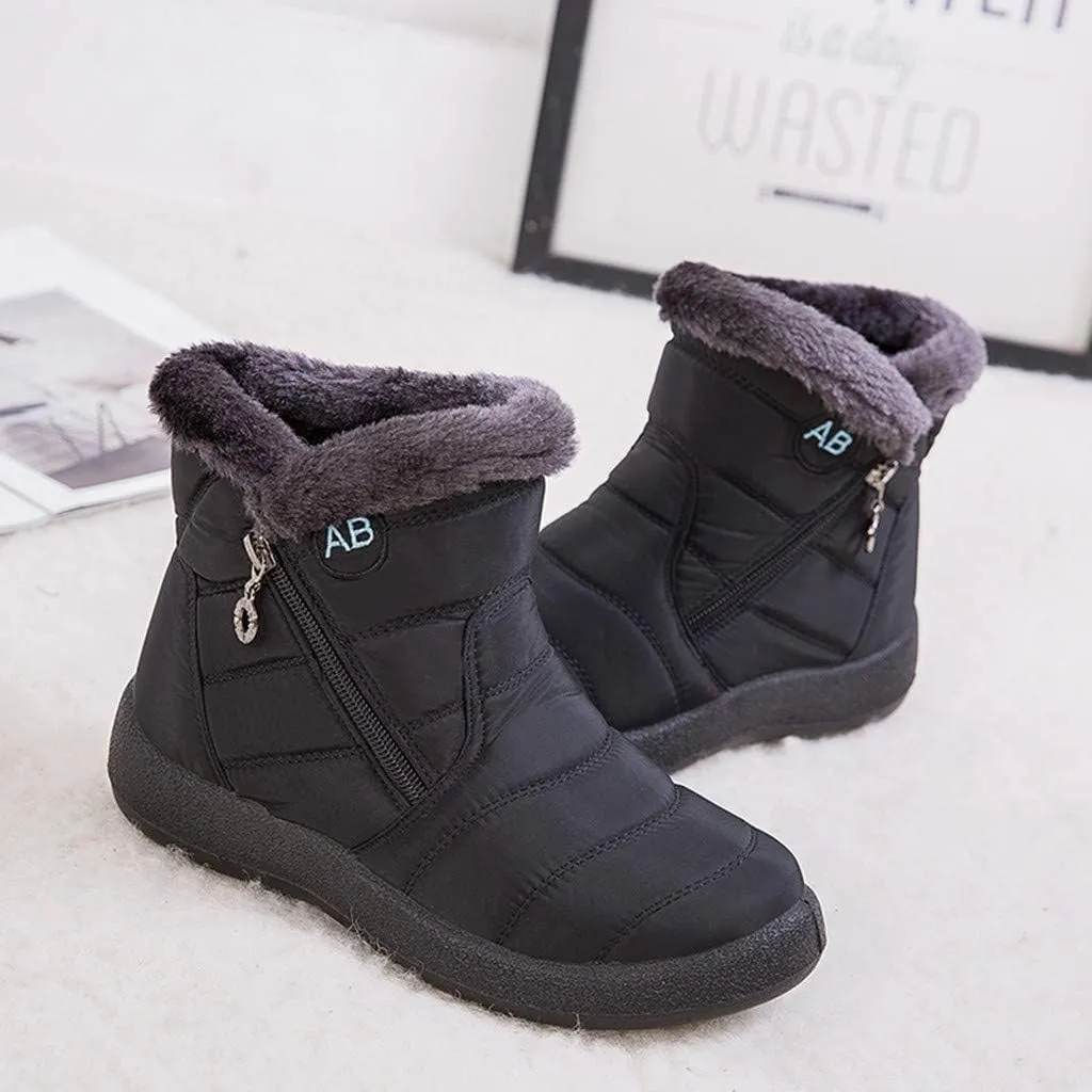 Women Snow Boots Wide Width Adults Snow Ankle Boots Snow Boots for Womens Winter Shoes Warm Women Winter Shoes 2024 Water Shoes for Women Snow Booties for Men