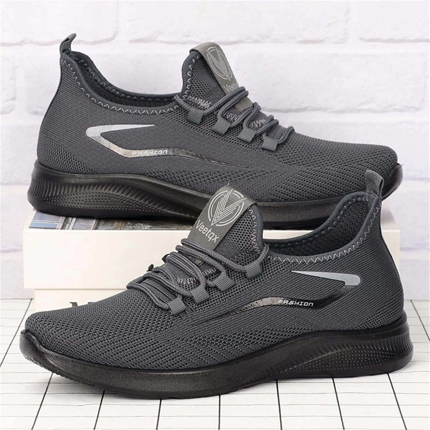 Women Walking Shoes Sock Sneakers Slip-On Breath Running Shoes for Men Boots Men Casual Dress Shoes Waterproof Sneakers Waterproof Tennis Shoe White Loafers