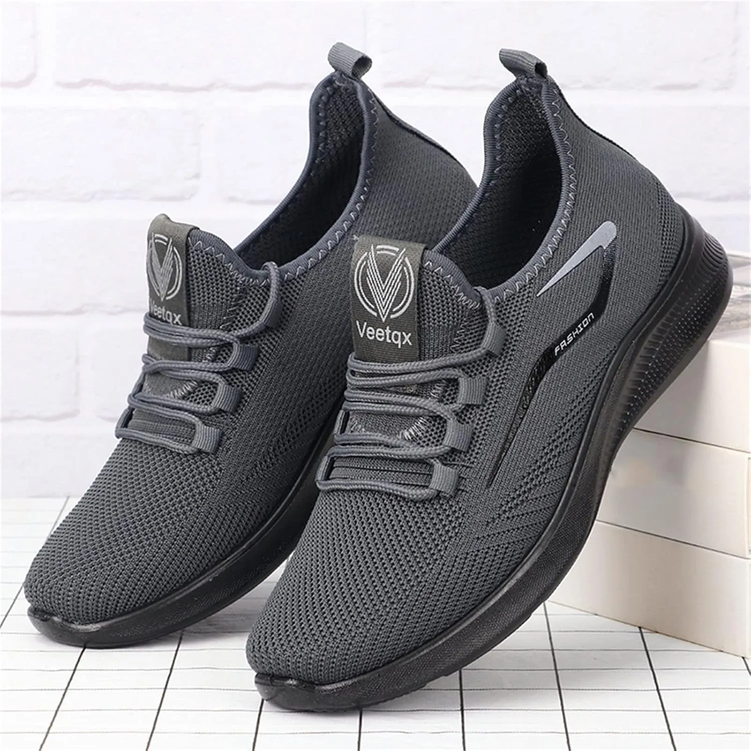 Women Walking Shoes Sock Sneakers Slip-On Breath Running Shoes for Men Boots Men Casual Dress Shoes Waterproof Sneakers Waterproof Tennis Shoe White Loafers