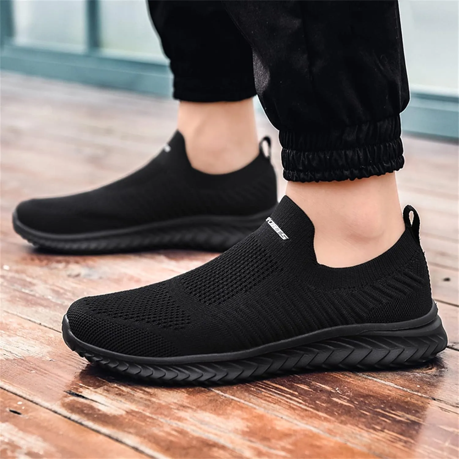 Women's Athletic Walking Shoes Slip On Casual Mesh Womens Tennis Shoes Fashion Black Casual Shoes Women Shoes Sneakers Steel Toe Tennis Shoe White Loafers