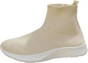 Womens Black Slip On Sneakers Size 8.5 Fashion Sneakers for Women 2023 Platform Women's Walking Shoes Sock Sneakers Lightweight Sneakers for Women Size 8 Wide Zapatos Negros para Mujer Deportivos