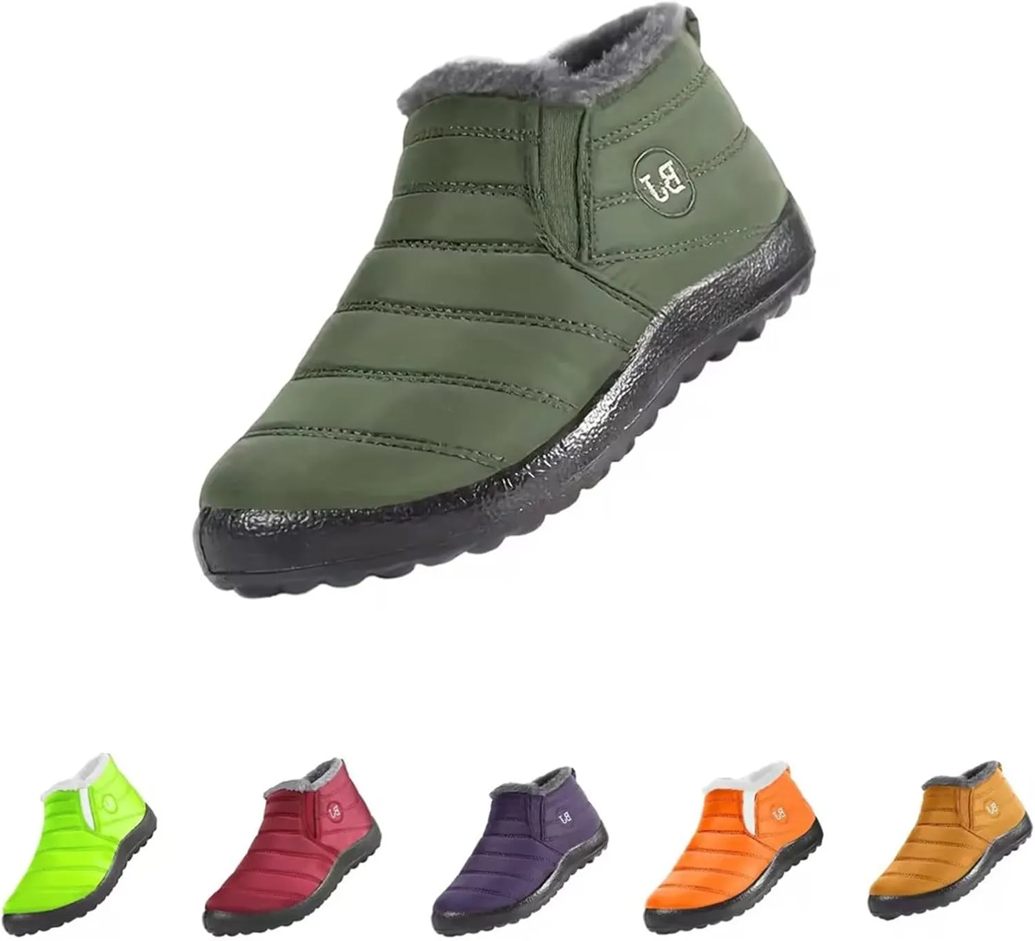Womens Boots Winter Black Slip On Boots Waterproof Ladies for Women Boot with Comfort Barefoot Shoes Grounded Footwear Hiking Womens Cowboy Boots Snow Booties for Men