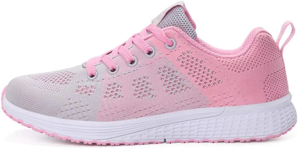 Women's Fashion Sneaker Mesh Slip On Black Non Slip Shoes for Women Comfortable Womens Running Shoes White Loafers Cute Sneakers for Women Trendy