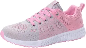 Women's Fashion Sneaker Mesh Slip On Black Non Slip Shoes for Women Comfortable Womens Running Shoes White Loafers Cute Sneakers for Women Trendy