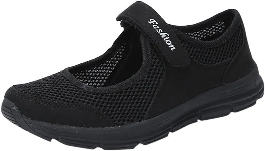 Women's Fashion Sneaker Non Slip Breathable Lightweight Comfortable Lace Up Womens Casual Tennis Shoes Womens Black Loafer Womens Running Sneakers