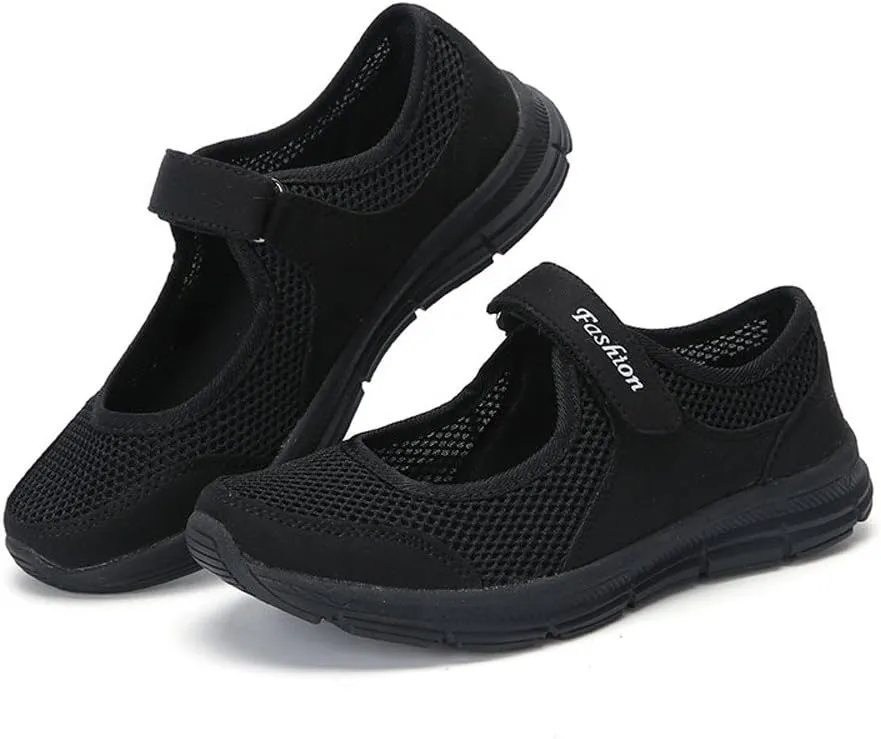 Women's Fashion Sneaker Non Slip Breathable Lightweight Comfortable Lace Up Womens Casual Tennis Shoes Womens Black Loafer Womens Running Sneakers