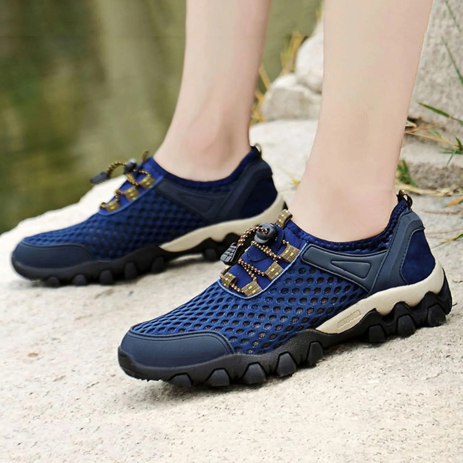 Women's Fashion Sneaker Non Slip Lace Up Comfort Women's Work or Walking Sneakers Slip On Tennis Shoes Women No Laces Loafer Sneakers Black Platform Sneakers