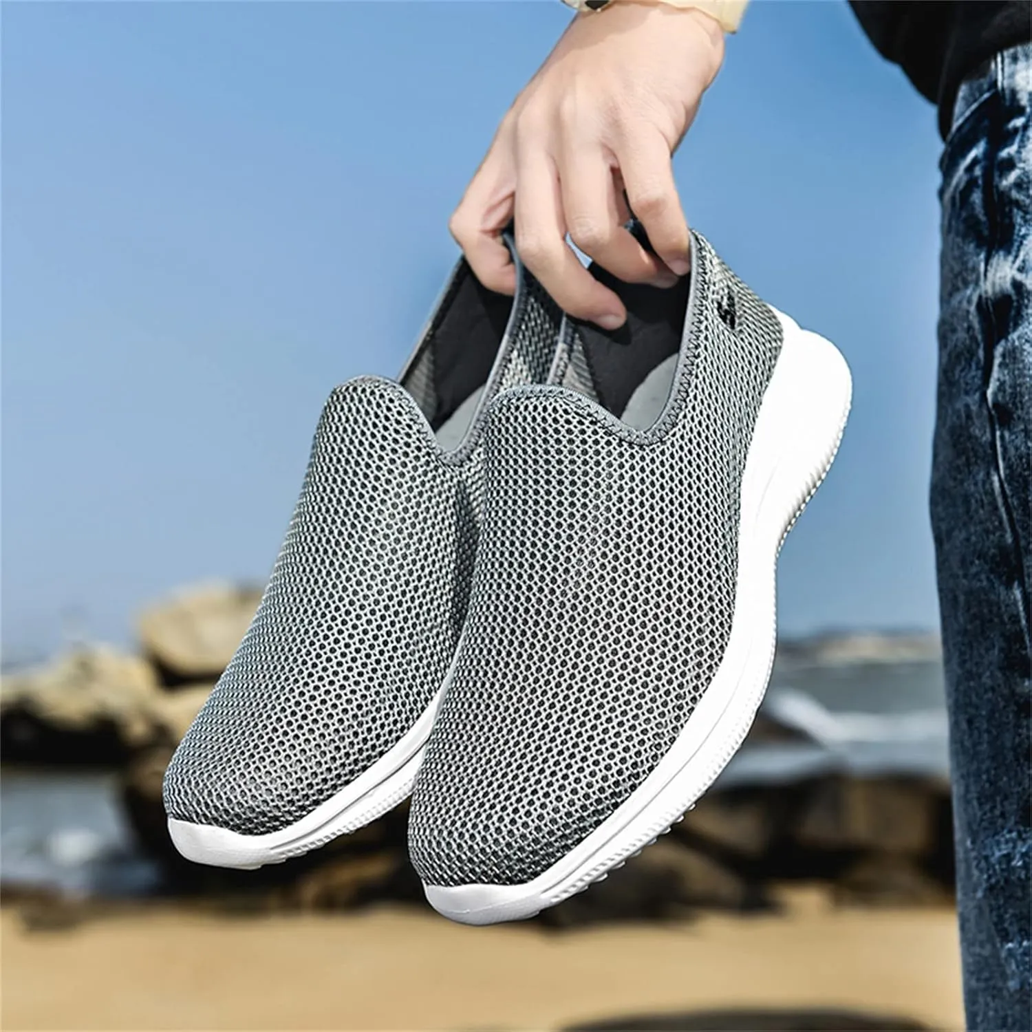 Women's Fashion Sneaker Non Slip Lace Up Comfort Women's Work or Walking Sneakers Tennis Shoes Women Sports Loafer Women Running Sneakers Men