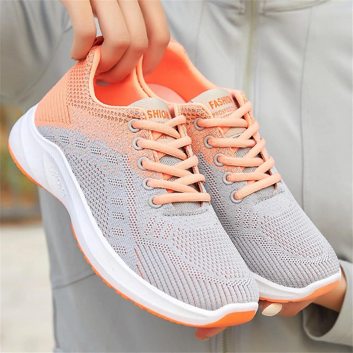 Women's Fashion Sneaker Non Slip Work Wide Comfortable Slip Resistant Work Shoes Trail Running Shoes Men Loafer Canvas Shoes Women Womens White Slip On Sneakers