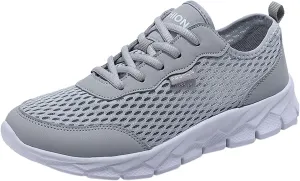 Women's Fashion Sneakers Lace Up Breathable Casual Waking Shoes Comfortable Tennis Shoes for Women Trendy Loafers for Women 2024 Slide On Sneakers for Women