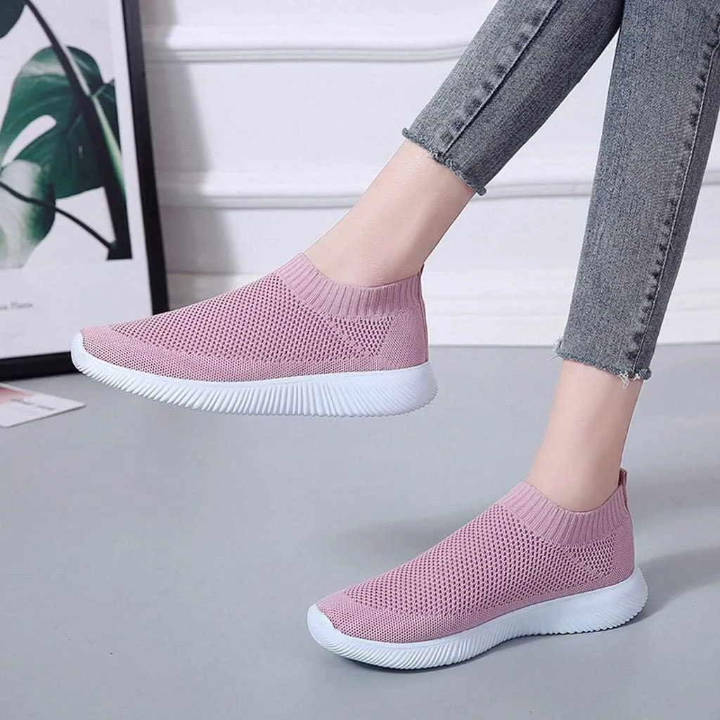 Women's Fashion Sneakers Lace Up Breathable Casual Waking Shoes Tennis Shoes Men Woman Loafers Shoes Slip On White Chunky Sneakers for Women