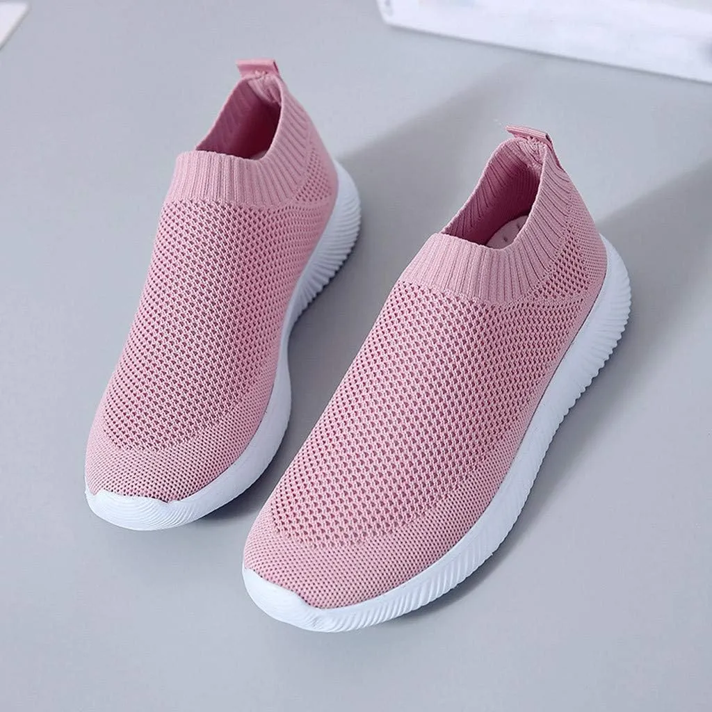 Women's Fashion Sneakers Lace Up Breathable Casual Waking Shoes Tennis Shoes Men Woman Loafers Shoes Slip On White Chunky Sneakers for Women