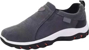 Women's Fashion Sneakers Non Slip Comfortable Hiking Shoes Slip On Orthopedic Shoes Arch Support Walking Shoes