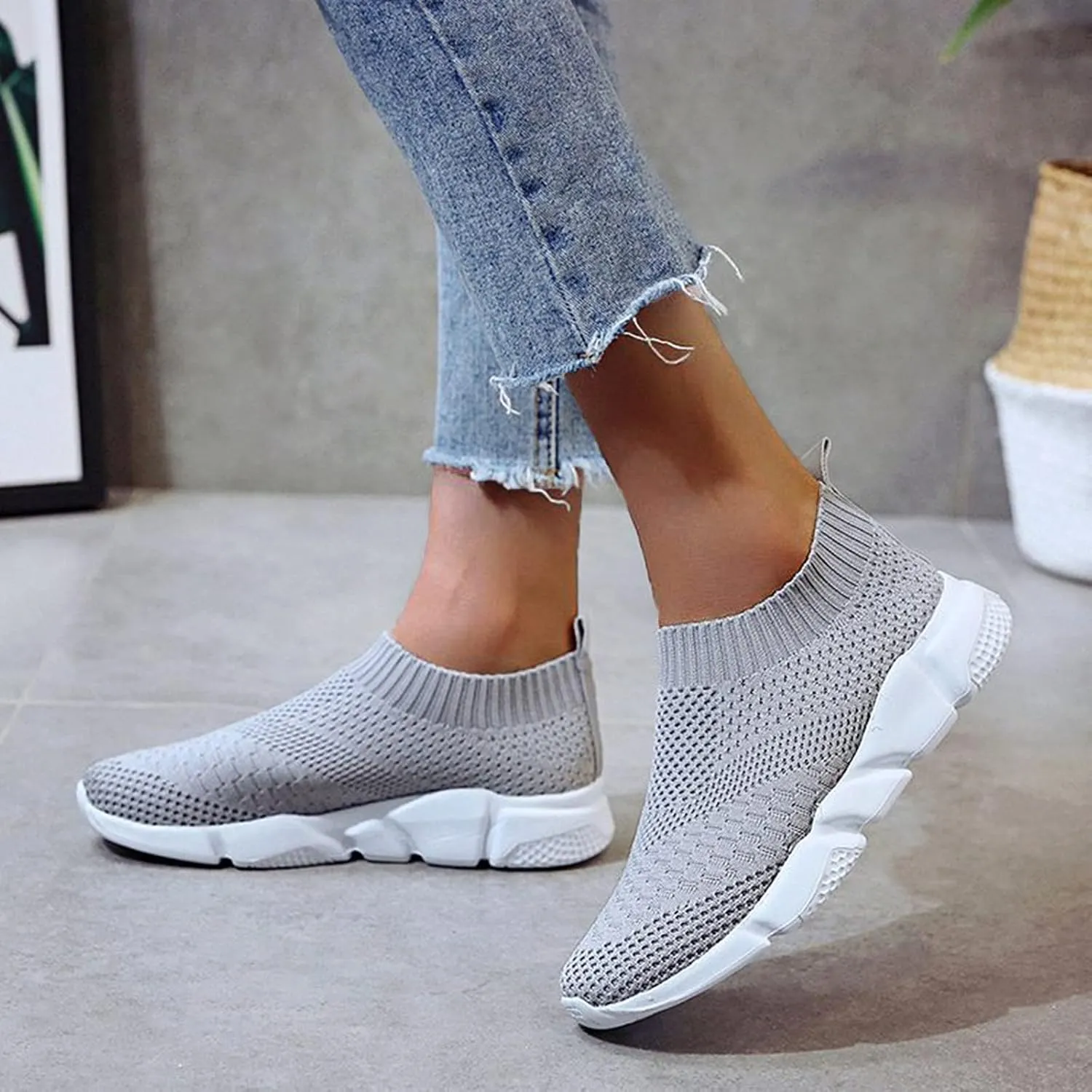 Women's Fashion Sneakers Returns Walking Shoes Women Wide Width Womens Athletic Shoes Size 9 Narrow Womens Fashion Sneakers Black and White Zapatos De Trabajo para Mujeres
