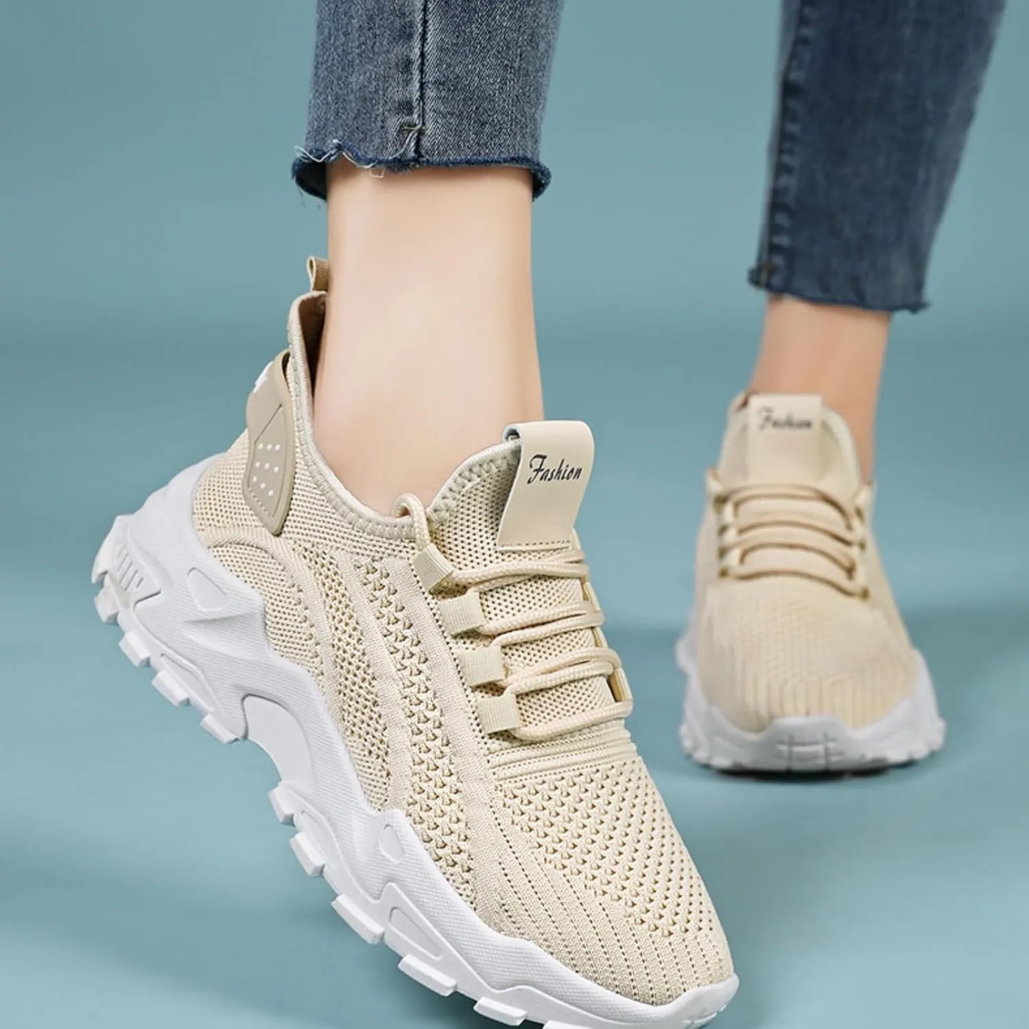 Women's Orthopedic Slip On Walking Shoes Air Cushion Walking Shoes Comfort Loafers Wide Fit Breathable Mesh Sneakers Lightweight Soft Casual Sneaker Workout Work Shoe