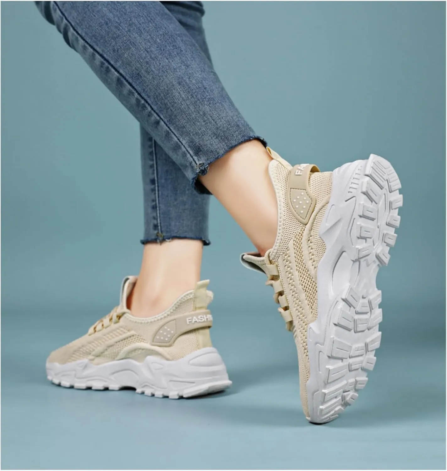 Women's Orthopedic Slip On Walking Shoes Air Cushion Walking Shoes Comfort Loafers Wide Fit Breathable Mesh Sneakers Lightweight Soft Casual Sneaker Workout Work Shoe