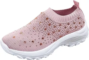 Womens Running Shoes Wide Width Trendy Sneakers for Women 2023 Black Womens Shoes Casual Fall Slip Ons Sneakers for Women Slip Ons Zapatos Plataforma De Mujer Elegantes para Fiestas Negros