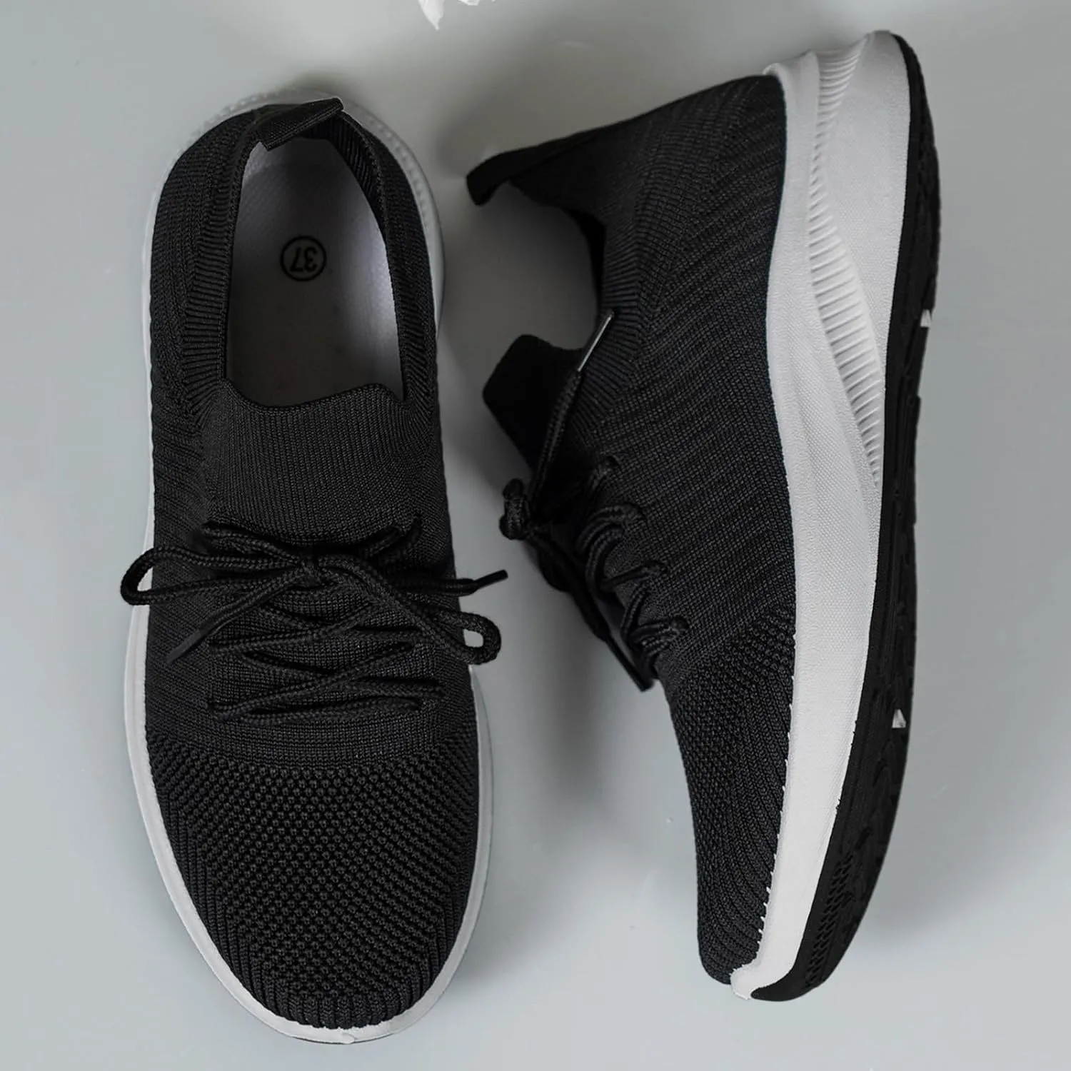 Womens Sneakers Platform Orthopedic Shoes for Women Dressy Wedge Black Sneakers for Women Size 7 Womens White Sneakers Casual Platform Tenis para Mujer De Trabajo Antideslizantes