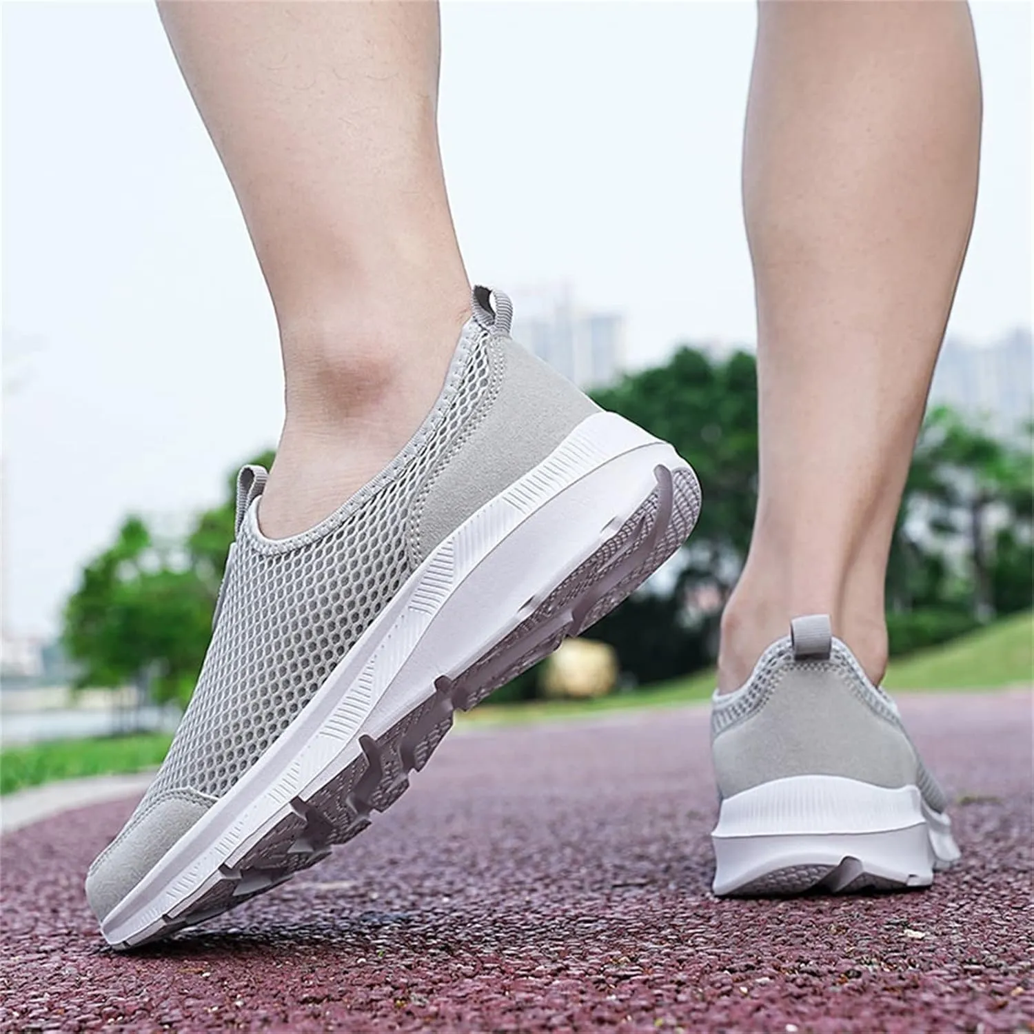 Women's Sneakers Wide Lightweight Work Slip Resistant Breathable Men Running Shoes Women Platform Loafers Womens Hiking Sneakers