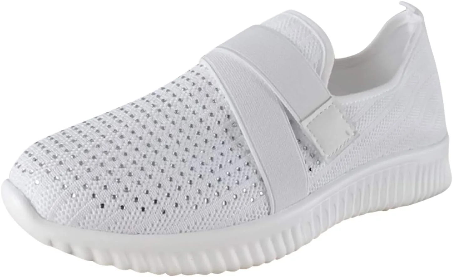 Women's Sneakers with Arch Support Slip On Wide Width Ortho Arch Support Sneakers for Women Walking Shoes Womens Wide Shoes Dressy Casual Womens Black Sneakers Cute Comfy Work Shoes for Women
