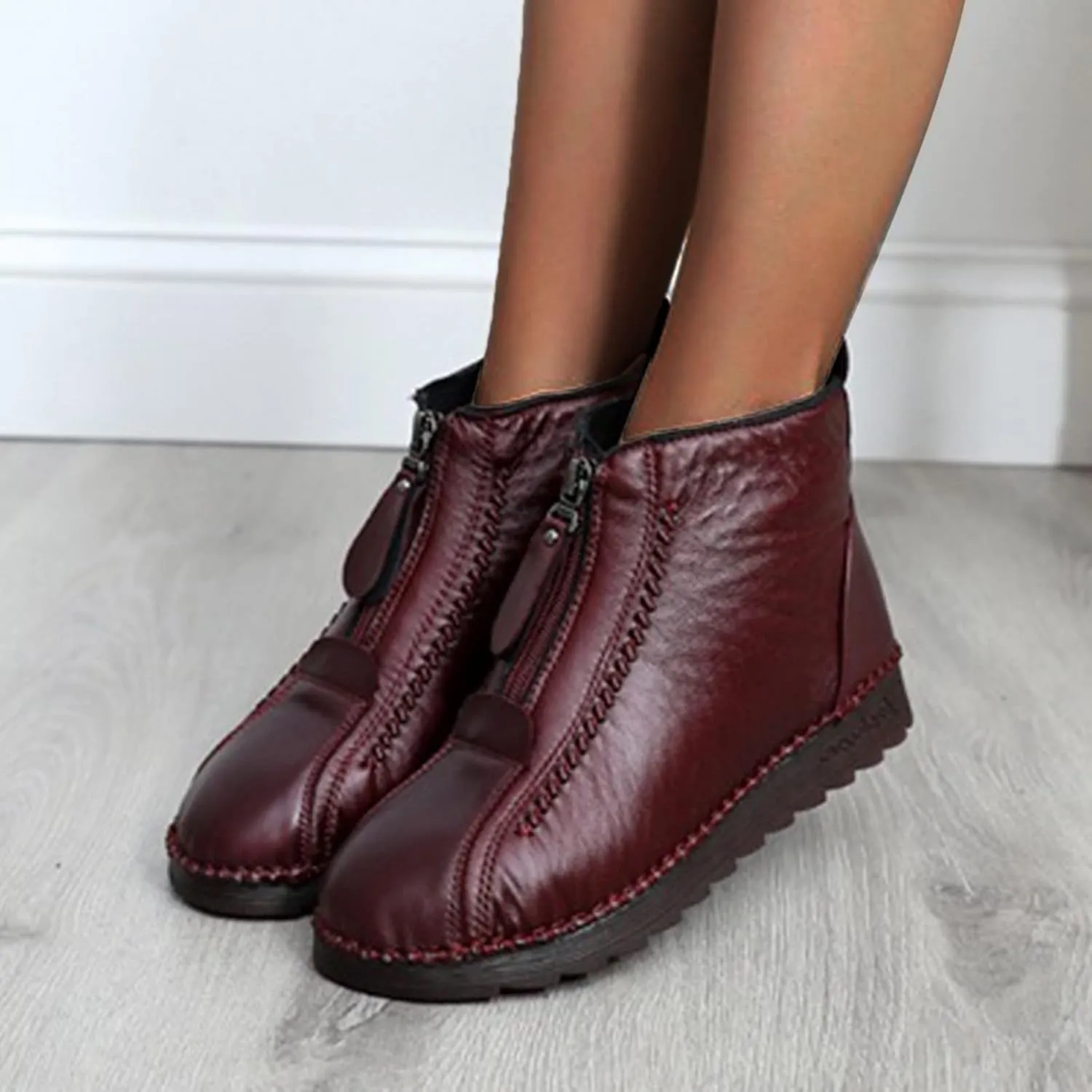 Womens Snow Boots Waterproof Winter Boots for Ladies Non Slip Womens Snow Boots Winter Warm Ankle Boots Womens Waterproof Slip On Boot Tennis Shoes Womens Winter Booties Men