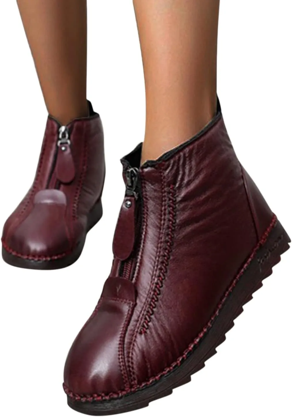 Womens Snow Boots Waterproof Winter Boots for Ladies Non Slip Womens Snow Boots Winter Warm Ankle Boots Womens Waterproof Slip On Boot Tennis Shoes Womens Winter Booties Men