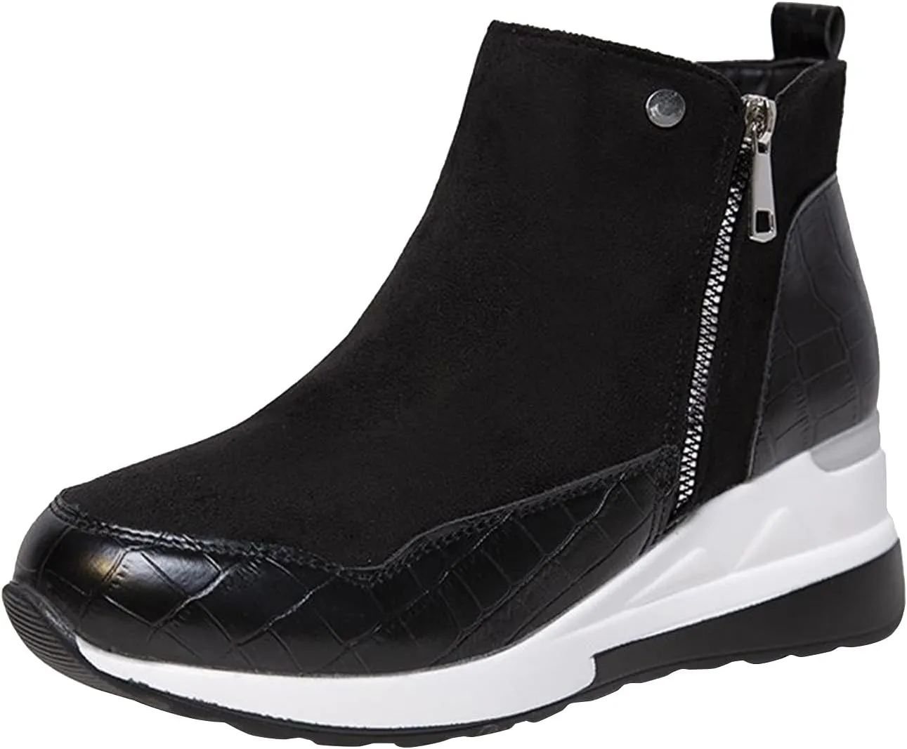 Womens Snow Boots Wide Adults Waterproof Winter Shoes Women Snow Boots Winter Shoes with Fur Lined Non Slip Snow Shoes for Women Womens Dress Shoes Men Winter Booties