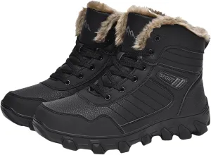 Women's Snow Boots Wide Width Mens Hiking Sneakers Mens Shoes Slip On Waterproof Shoes for Ladies Barefoot Shoes Grounded Footwear Botas for Women Winter Booties for Men