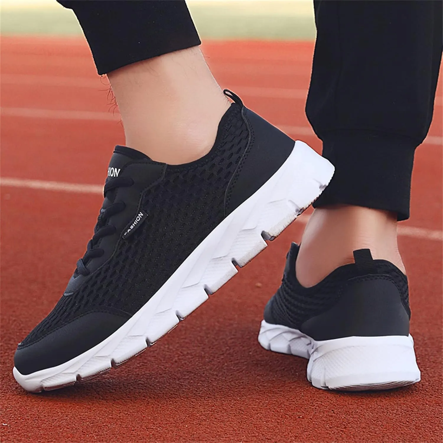 Women's Walking Shoes Lightweight Tennis Fashion Sneakers Lace Up Mens Casual Shoes Mesh Slip On Shoes Casual Women Shoes Sneakers Tennis Shoe Cross Trainer Shoe