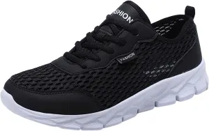 Women's Walking Shoes Lightweight Tennis Fashion Sneakers Lace Up Mens Casual Shoes Mesh Slip On Shoes Casual Women Shoes Sneakers Tennis Shoe Cross Trainer Shoe