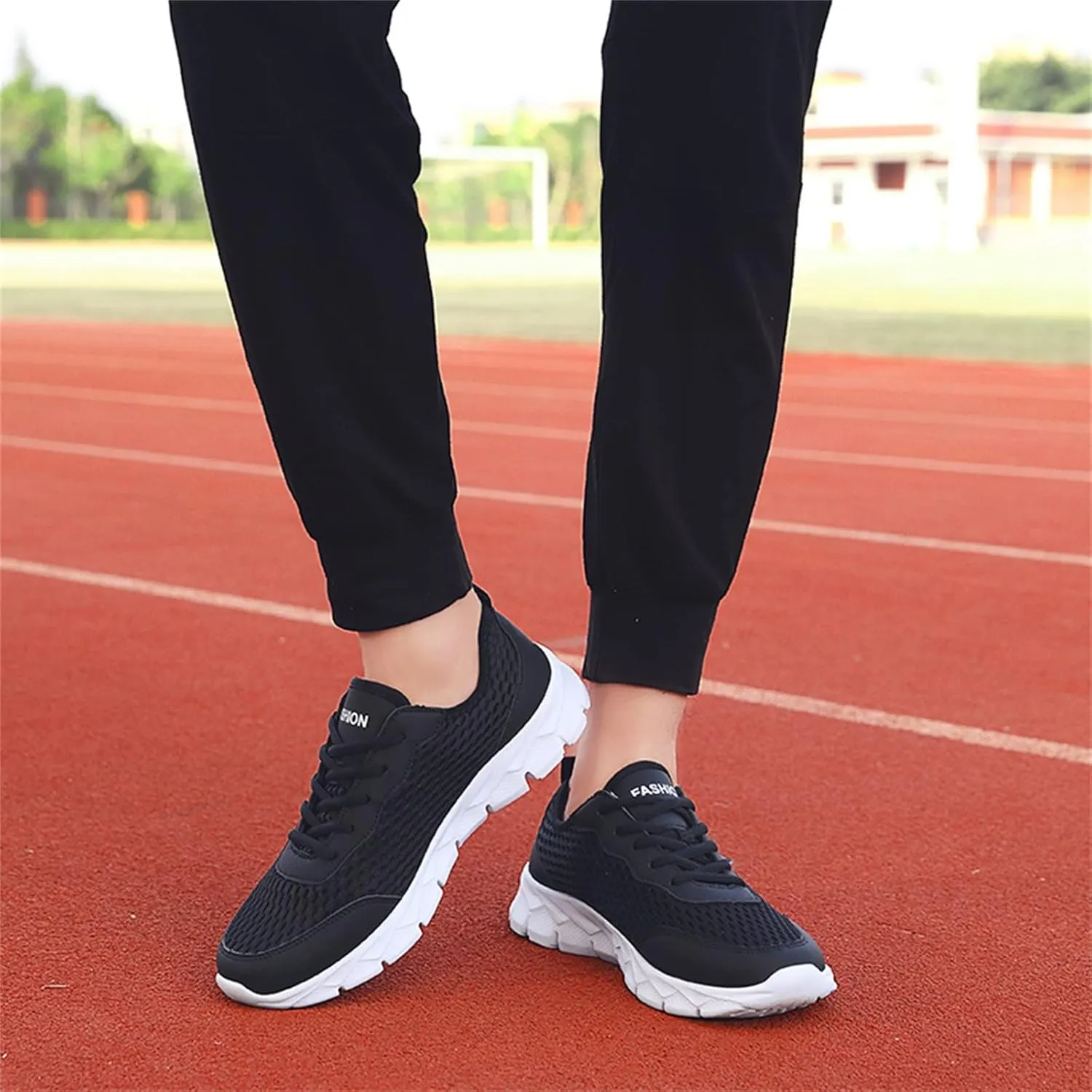 Women's Walking Shoes Lightweight Tennis Fashion Sneakers Lace Up Mens Casual Shoes Mesh Slip On Shoes Casual Women Shoes Sneakers Tennis Shoe Cross Trainer Shoe