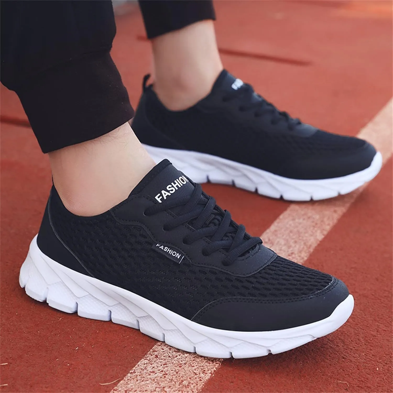 Women's Walking Shoes Lightweight Tennis Fashion Sneakers Lace Up Mens Casual Shoes Mesh Slip On Shoes Casual Women Shoes Sneakers Tennis Shoe Cross Trainer Shoe