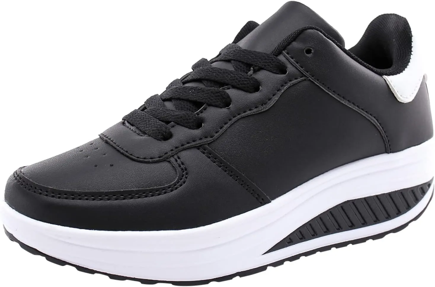 Womens Walking Shoes with Support Black On Black Comfy Winter Slip On Shoes for Womens White Running Sneakers Size 8 Women Sneakers Black Size 9 Tenis Antideslizantes para Mujer De Cocina