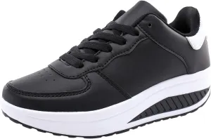 Womens Walking Shoes with Support Black On Black Comfy Winter Slip On Shoes for Womens White Running Sneakers Size 8 Women Sneakers Black Size 9 Tenis Antideslizantes para Mujer De Cocina