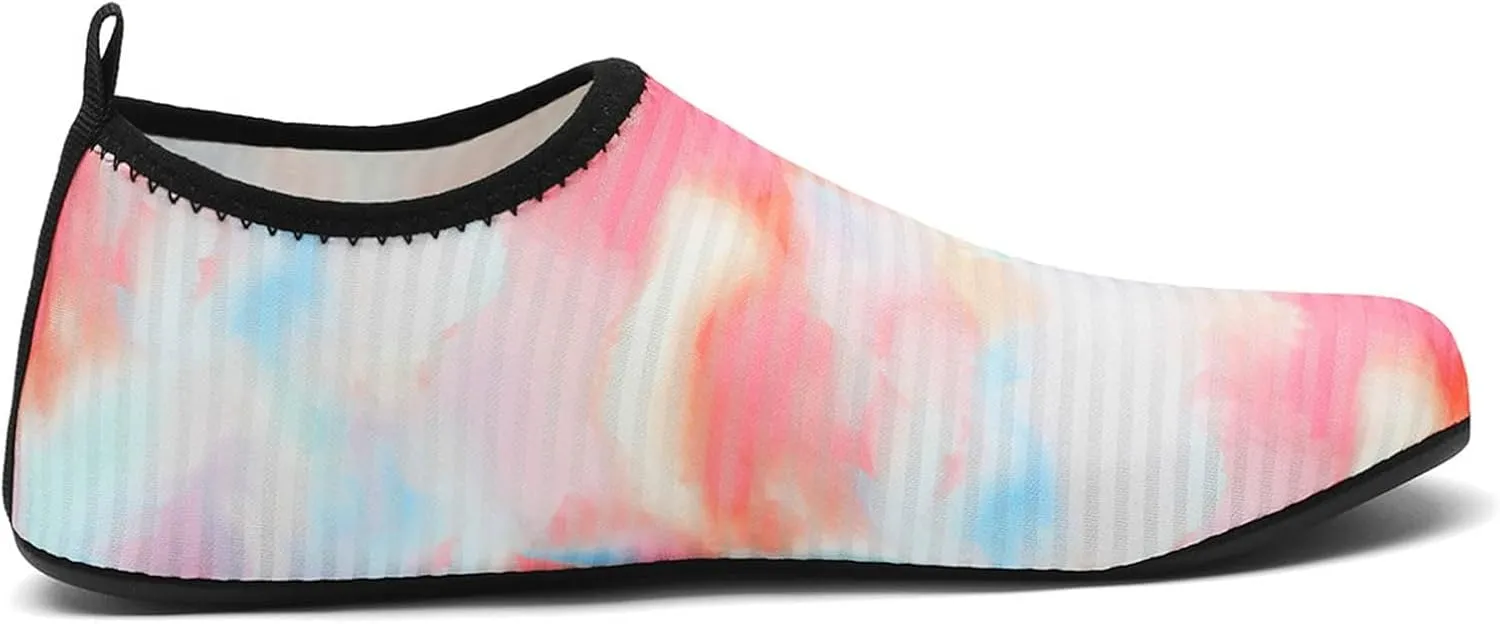 Women's Water Shoes Quick Drying Sports,Aqua Shoes Men's and Women's Same Couple's Lightweight Shoe Breathable Fly Knitted Quick Drying Socks Covers Fitness Sneakers Summer Beach Shoes House Shoe