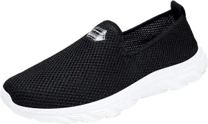 Womens White Tennis Shoes Leather Sneakers Casual Walking Shoes for Women Shoes to Prevent Tip Toe Walking Womens Loafers Shoes Mens Waterproof Sneakers